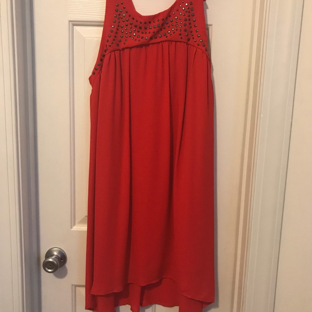 Midi high low dress